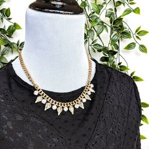 Gold & Silver Statement Necklace